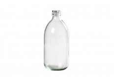 500 ml şeffaf cam şişe, 