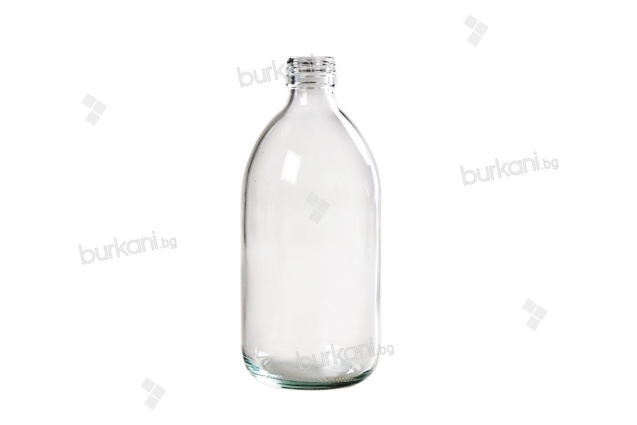 500 ml şeffaf cam şişe, 