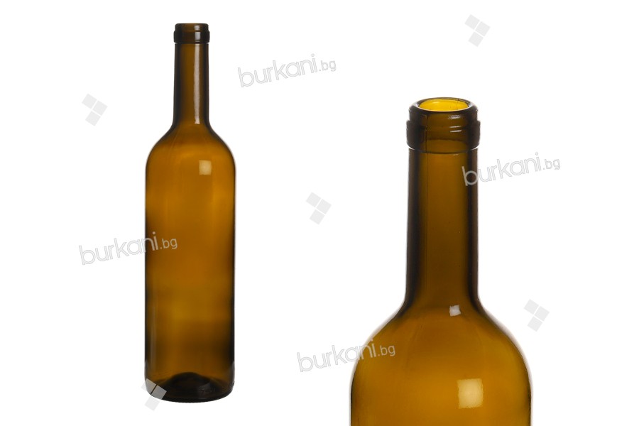 Стъклена бутилка за вино 750 мл Уваг 