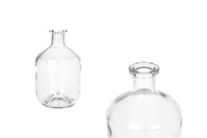 Цилиндрична стъклена бутилка 700 ml-1