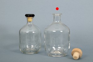 Цилиндрична стъклена бутилка 700 ml-4