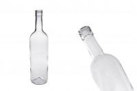 Стъклен бутилка 750 мл за вино на винт  Стелвин Лежера PP30 - 35 бр./кашон 
