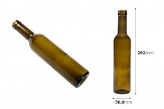 Стъклена бутилка 375 мл , цвят Уваг - 36 бр./кашон