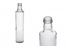 Zeytinyağı ve sirke şişesi 500 ml Dorica şeffaf (PP 31.5) - 30 adet
