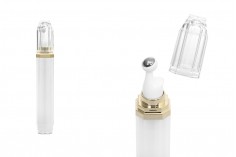 Roll-on pompa ve kapaklı kozmetik kullanım için 20 ml akrilik şişe