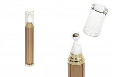Kozmetik kullanım için akrilik şişe, roll-on  kapaklı 30 ml