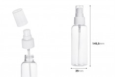 PET  krem  şişe 100 ml 