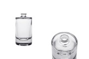 Стъклена кръгла бутилка за парфюм 50 мл с Крим 15мм гърло 