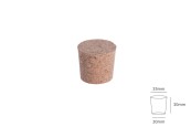 Коркова конусовидна тапа за буркани - 30x35/30 Коркова конусовидна тапа за буркани - 30x35/30