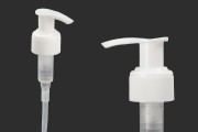 Şampuan, krem veya emülsiyon için güvenli 24/410 plastik pompa