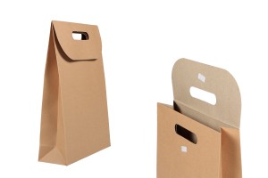 Подаръчна хартиена торбичка с размери   240x80x330 mm-изображение_продукт