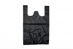 Пластмасиви торбички  40x60 cm черни 