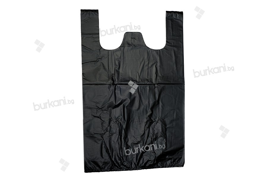 Пластмасови торбички  45x70 cm  черни 