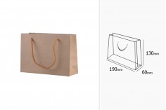 Елегантна чанта за подаръци с памучна лента 190x60x130