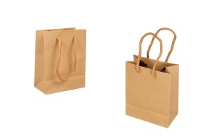 Подаръчна кафява  крафт торбичка 110x60x140-изображение_продукт