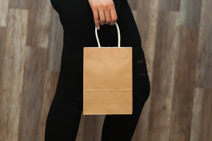 12-522-1 (brown with white handle) [864] 