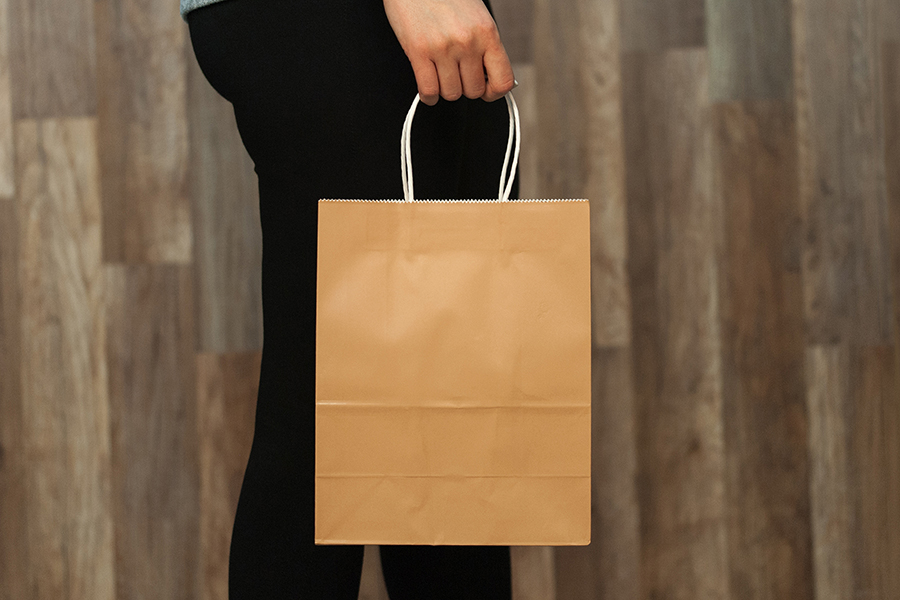 12-523-1 (brown with white handle) [826] 