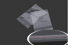 Прозрачни самозалепващи се пликове с размери 100x150 mm - 1000 броя в опаковка