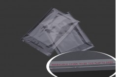 Прозрачни пликове с лепанка  160x240 mm - 1000 бр. 