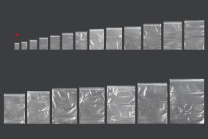 Пластмасови прозрачни пликове с цип с размери  40x60 mm  - 500 бр.-изображение_група