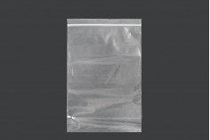 Пластмасови прозрачни пликове с цип с размер 160x230 mm  - 100 бр.
