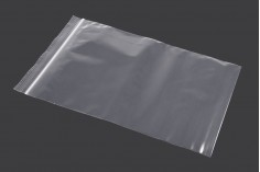Пластмасова прозрачна торбичка с цип 140х250 mm - 100 бр./пакет 