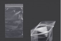 Пластмасова прозрачна торбичка с цип 140х250 mm - 100 бр./пакет 