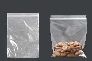 Прозрачни пластмасови торбички с цип  130x190 mm - 100 бр.-изображение_група