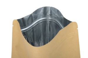 Опаковка тип "DOY PACK" , с вътрешна алуминиева облицовка, с размери 130x40x210 mm - 50 броя-изображение_група