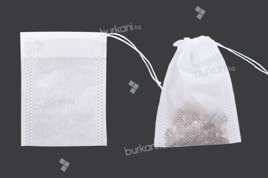 Торбички за чай с размери  55х70 мм - 100 бр./пакет