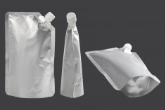 Алуминиева Doy Pack 500 ml със странична бяла капачка - 50 бр