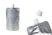 Алуминиев плик тип  Doypack за течности 200 мл с бяла капачка - 50 бр.-изображение_продукт