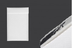 Mat beyaz renkte 14x25 cm airplastlı zarflar