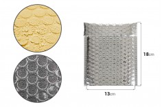 Сребристи или златисти пликове с мехурчета 13х18 см -10 бр.