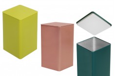 Квадратна метална кутия за съхраняване с размери 85x85x150 в различни цветове