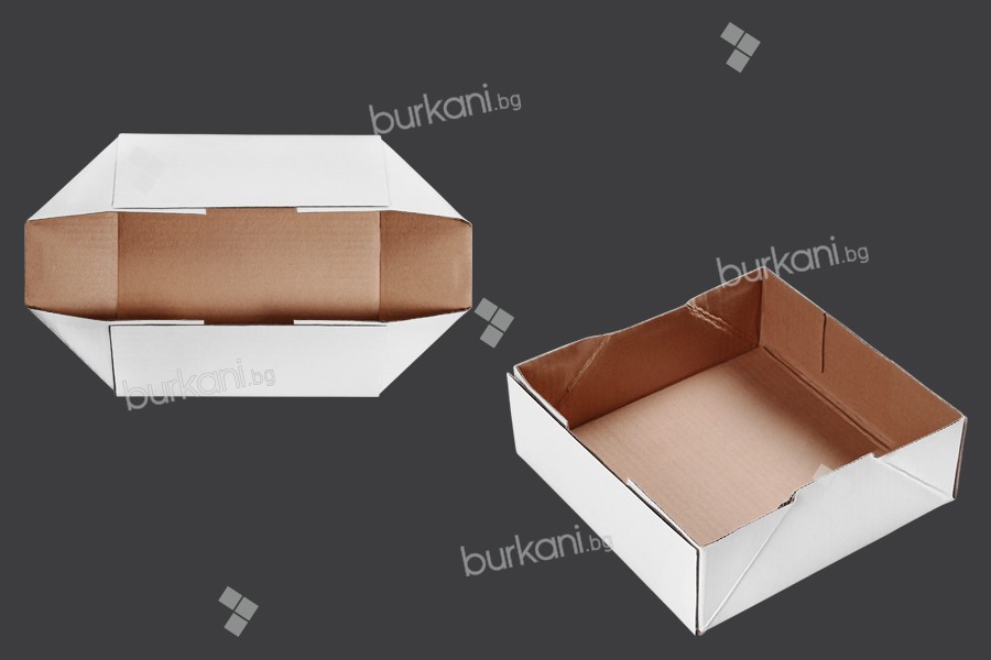 Хартиена кутия с размери 145x145x50 мм