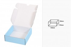 Kraft kağıt kutu 130x130x45 mm penceresiz - Paket 10 adet