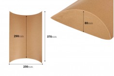 Подаръчна кутия тип "възглавница"  370x250x80 mm  - 20 бр./опаковка