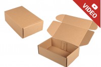 Опаковъчна крафт кутия с размери 260x160x80 mm - 20 бр./пакет