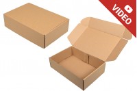 Хартиена крафт кутия с размер 300x200x80 mm  - 20 бр./пакет