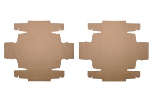 Кутия за съхранение от крафт хартия с размери 170x130x60 mm-изображение_група