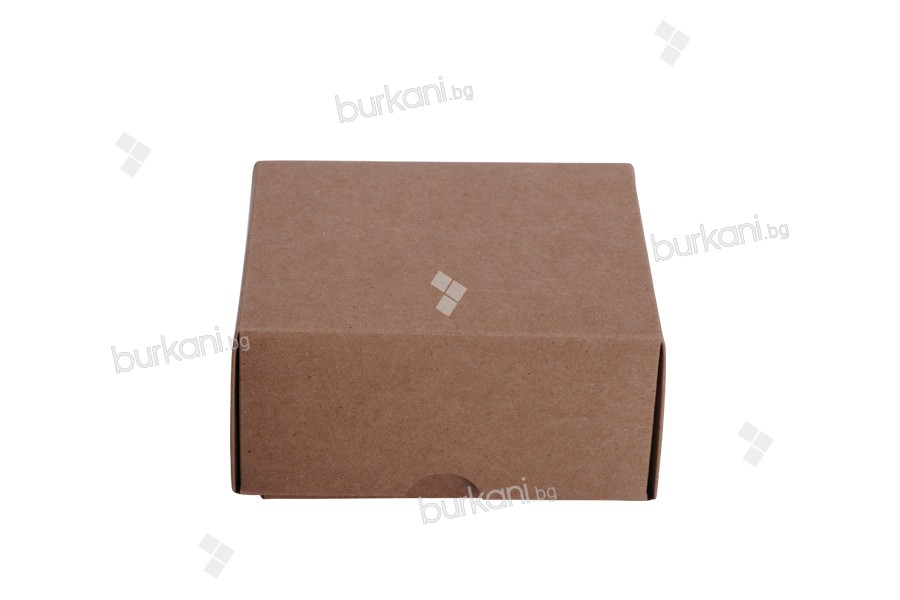 Крафт кутия с размери  130x120x60 mm 
