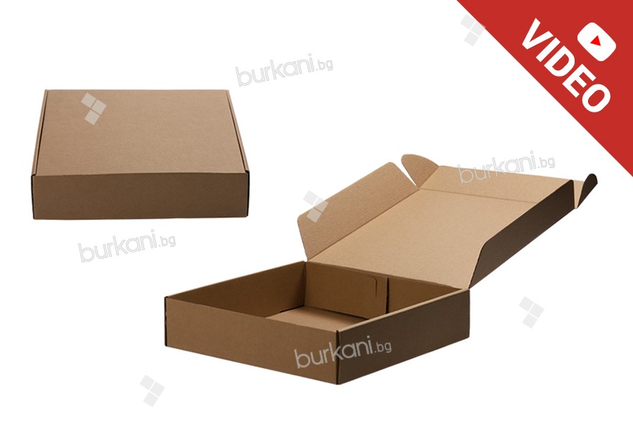 Хартиена кутия без прозорец 300x300x70 mm - Опаковка от 20 бр Хартиена кутия без прозорец 300x300x70 mm - Опаковка от 20 бр