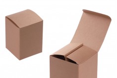70x70x95 içi beyaz dışı kahverengi karton kutu - 50 adet