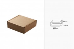 Хартиена крафт кутия с размери 150x135x45 - 20 бр