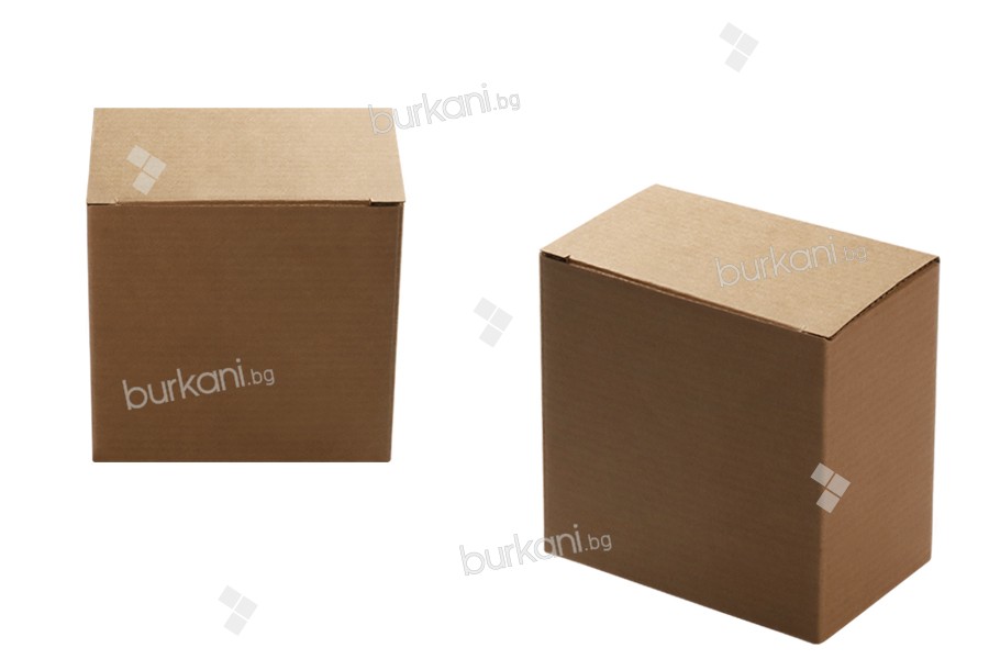 Хартиена крафт кутия с размери 133х79х130 мм - 20 бр