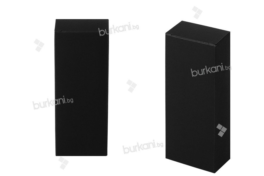 Картонена черна кутия с размери 53x32x140