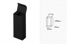 Картонена черна кутия с размери 53x32x140