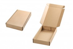 Опаковъчна кутия от крафт хартия без прозорец 130х200х35 мм - 20 бр