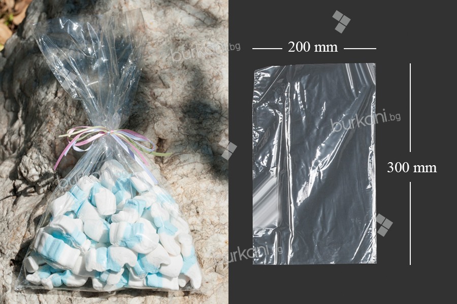 Торбичка - термосвиваемо фолио (POF shrink) с размери  200x325 mm - 1kg =  322 бр.